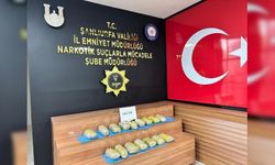 16 paket halinde 11.500 gr skunk ele geçirildi.