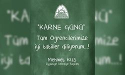 Başkan Kuş "Tüm öğretmen ve öğrencilerimize sağlıklı, mutlu ve huzurlu bir tatil diliyorum"