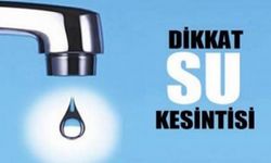Su kesintisi!