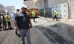 BAŞKAN EKİNCİ ASFALT ÇALIŞMALARINI İNCELEDİ