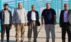 BAŞKAN EKİNCİ, HAYVAN PAZARI İNŞAATINDA İNCELEMELERDE BULUNDU