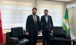 Emre ŞAHİN'den HüdaPar Genel Merkezine taziye ziyareti.