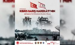 Milli Savunma Bakanlığı "Kıbrıs Türkü’nü hiç bir zaman yalnız bırakmadık, bırakmayacağız"