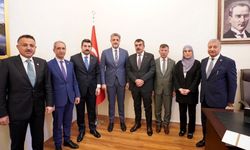 Şanlıurfa Milletvekilleri Milli Eğitim Bakanı Tekin’i ziyaret etti.