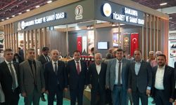 12. YÖREX Yöresel Ürünler Fuarı'na 70 kişiden fazla Urfalı iş insanı katıldı.