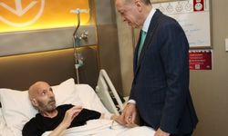 Cumhurbaşkanı Erdoğan Özcan'ı ziyaret etti.