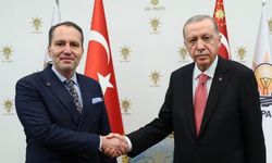 Cumhurbaşkanı Erdoğan,Erbakan’ı AK Parti Genel Merkezi’nde kabul etti.