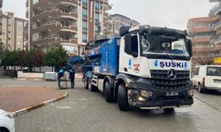 ŞUSKİ EKİPLERİ SAHADA ÇALIŞMALARINI SÜRDÜRÜYOR