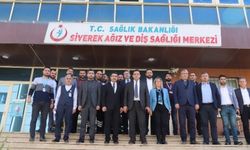 Solmaz Siverek ağız ve diş merkezinde incelemelerde bulundu.