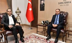 BİRECİK BELEDİYE BAŞKANI MEHMET BEGİT, VALİ ŞILDAK'I ZİYARET ETTİ