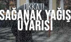 Sağanak Yağış Uyarısı