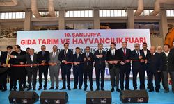 10. Şanlıurfa Gıda Tarım ve Hayvancılık Fuarı Açıldı