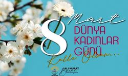 Başkan Bucak "tüm kadınların 8 Mart Dünya Kadınlar Günü’nü kutluyorum"