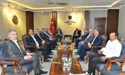VALİ ŞILDAK, SANAYİCİ VE ÜRETİCİLERLE BULUŞTU
