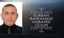 Delalbaşı "Tüm hemşehrilerimin bayramını en içten dileklerimle kutluyorum.”