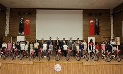 BAŞKAN GÜLPINAR: “BU BİSİKLETLER, BİRER AZİM VE HAYAL SEMBOLÜDÜR”