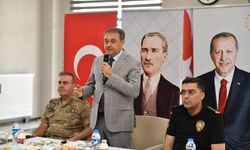 VALİ ŞILDAK GÜVENLİK KORUCULARIYLA BULUŞTU