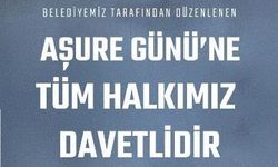 Siverek Belediyesi’nden Aşure Günü Etkinliği: Tüm Halkımız Davetlidir