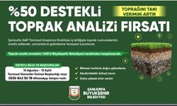 ŞANLIURFA BÜYÜKŞEHİR BELEDİYESİ’NDEN ÇİFTÇİLERE YÜZDE 50 HİBELİ TOPRAK ANALİZİ DESTEĞİ