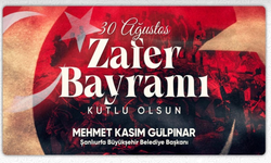 Başkan Gülpınar "30 Ağustos Zafer Bayramımız kutlu olsun.”