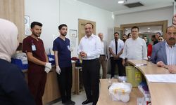 Şanlıurfa İl Sağlık Müdürü’nden Mehmet Akif İnan Eğitim ve Araştırma Hastanesi Haliliye Ek Hizmet Binasına Ziyaret
