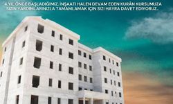 BAŞKAN AYHAN, HAFIZLIK EĞİTİMİ İÇİN YAPIM İNŞAATI DEVAM EDEN KURAN KURSU VE HAFIZLIK İNŞAATINA MÜJDE ÜSTÜNE MÜJDE VERDİ
