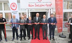 Süleyman Demirel Üniversitesi'nde, Bilim İletişimi Ofisi'nin açılışı gerçekleştirildi
