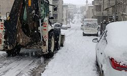 HALİLİYE BELEDİYESİ KARLA MÜCADELEDE TAM KADRO SAHADA
