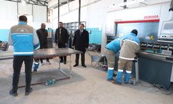 ÜRETEN BELEDİYE MODELİ BÜYÜYOR: BAŞKAN CANPOLAT ÜRETİMİ YERİNDE İNCELEDİ