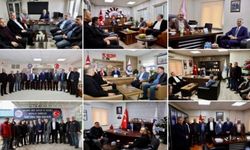 BAŞKAN MEHMET KUŞ, ESNAF ODALARINI ZİYARET ETTİ