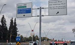 ŞANLIURFA’DA BAŞ ÜSTÜ YÖNLENDİRME LEVHALARI ARTIRILIYOR