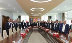 BAŞKAN GÜLPINAR, SURUÇLU MUHTARLARIN TALEPLERİNİ DİNLEDİ