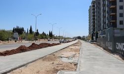 BİSİKLET YOLUNDA ÇALIŞMALAR DEVAM EDİYOR