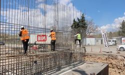 EVREN SANAYİ SİTESİ’NDE KATLI KÖPRÜLÜ KAVŞAK PROJESİ HIZLA İLERLİYOR