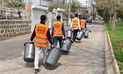 Siverek'te 'çöp konteynersiz yaşam' projesi başladı