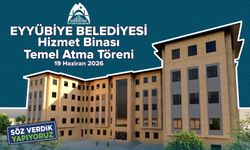 Eyyübiye Belediyesi Hizmet Binasının Temeli Atılıyor