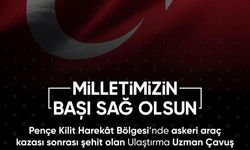 Pençe-Kilit Harekât Bölgesi'nden Acı Haber: Bir Askerimiz Şehit Oldu