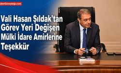 Şanlıurfa’da Mülki İdare Amirlerine Veda ve Tebrik