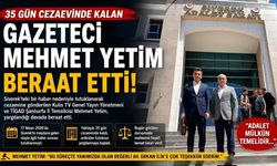 Gazeteci Mehmet Yetim Hakkında Beraat Kararı