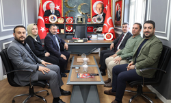 AK Parti Heyetinden MHP Şanlıurfa İl Başkanlığı'na Ziyaret