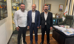 Hasan İzol ve İbrahim Halil Yiğit'ten Başkan Gülpınar'a Ziyaret