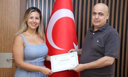 Başhekim Gerger’den Teşekkür Plaketi