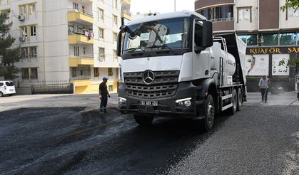 Siverek’te Sathi Asfalt Kaplama Çalışmaları Sürüyor