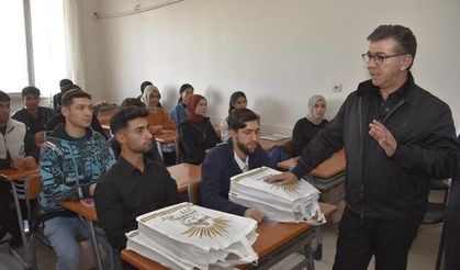 Başkan Bucak'tan üniversite öğrencilerine anlamlı ziyaret
