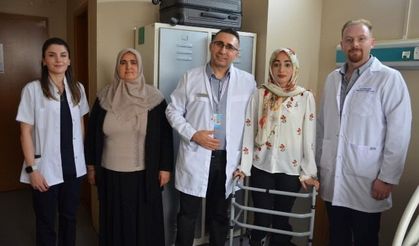 GENÇ HASTANIN KALÇASI NAKİLLE KURTULDU!