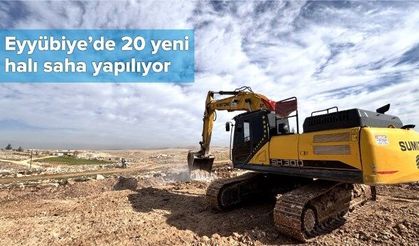 EYYÜBİYE’DE 25 YENİ HALI SAHA YAPILIYOR
