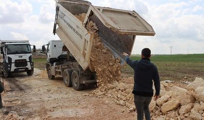 BÜYÜKŞEHİR, VİRANŞEHİR KIRSALINDA SEL HASARINI ONARIYOR