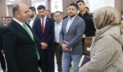 OSMANAĞAOĞLU’NDAN KARAKÖPRÜ MERKEZ KÜTÜPHANESİ’NE ZİYARET