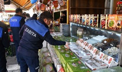 Siverek Zabıtasından Bayram Öncesi Şeker ve Lokum Denetimi