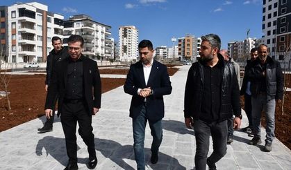 50 dönümlük devasa parkta çalışmalar sürüyor